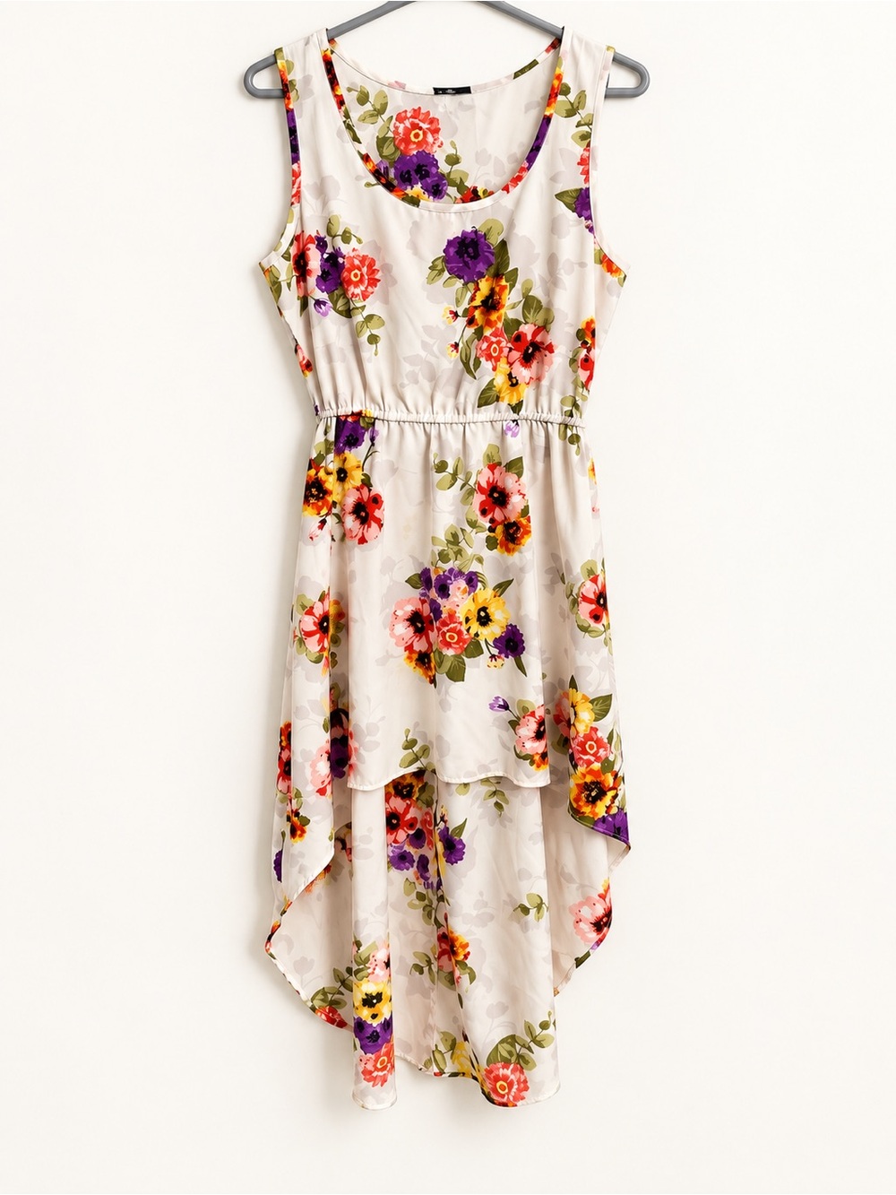 Love Chesley Floral High-Low Dress | Size L